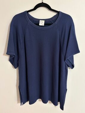 Aerie Offline terry short sleeve shirt